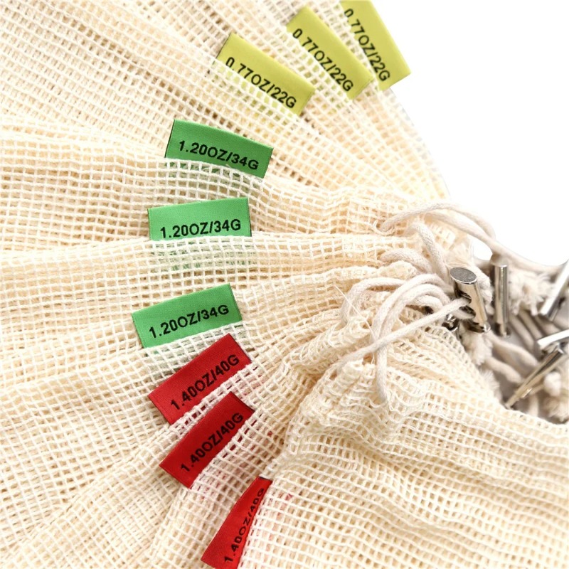 Food Storage Net - Biodegradable fruit mesh bag Reusable eco-friendly