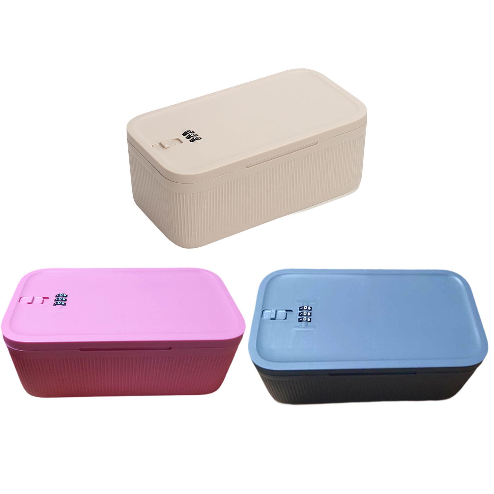 Food Storage Lock Box - Phone Lock Box Lockable Storage Box