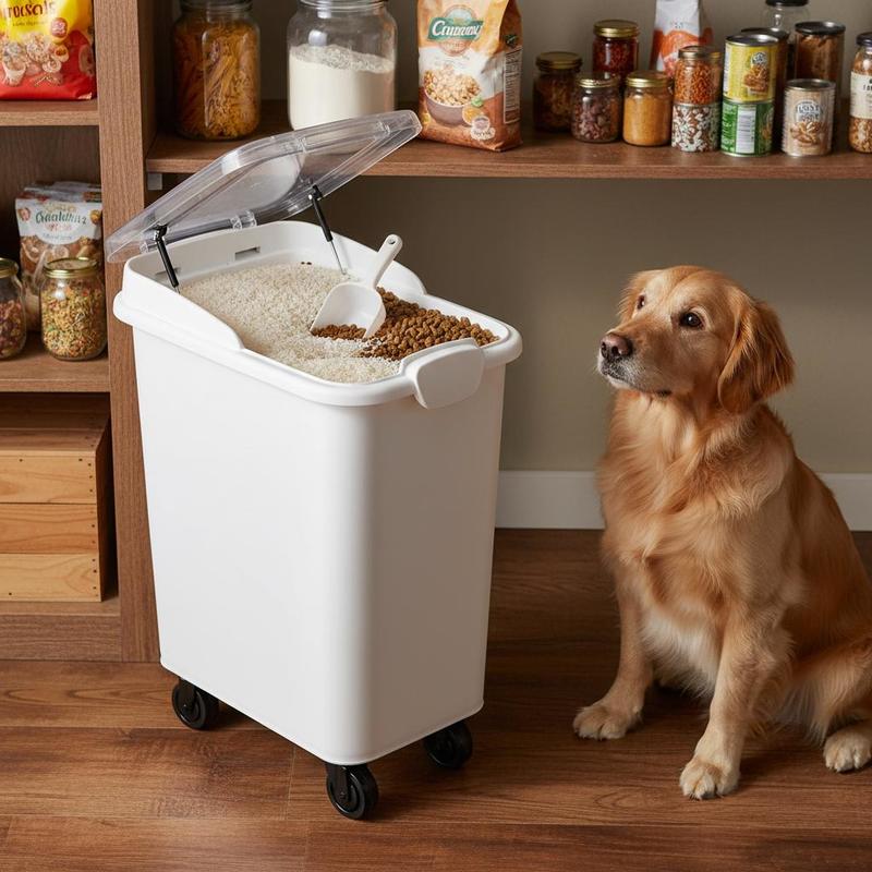 Food Storage For Restaurant - Food Ingredient Bin 21Gallon/80L For Kitchen