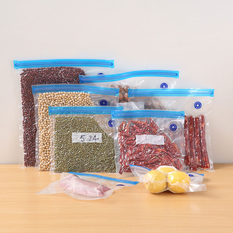 Food Storage Vacuum - 10Pcs Vacuum Sealed Food Bags Food