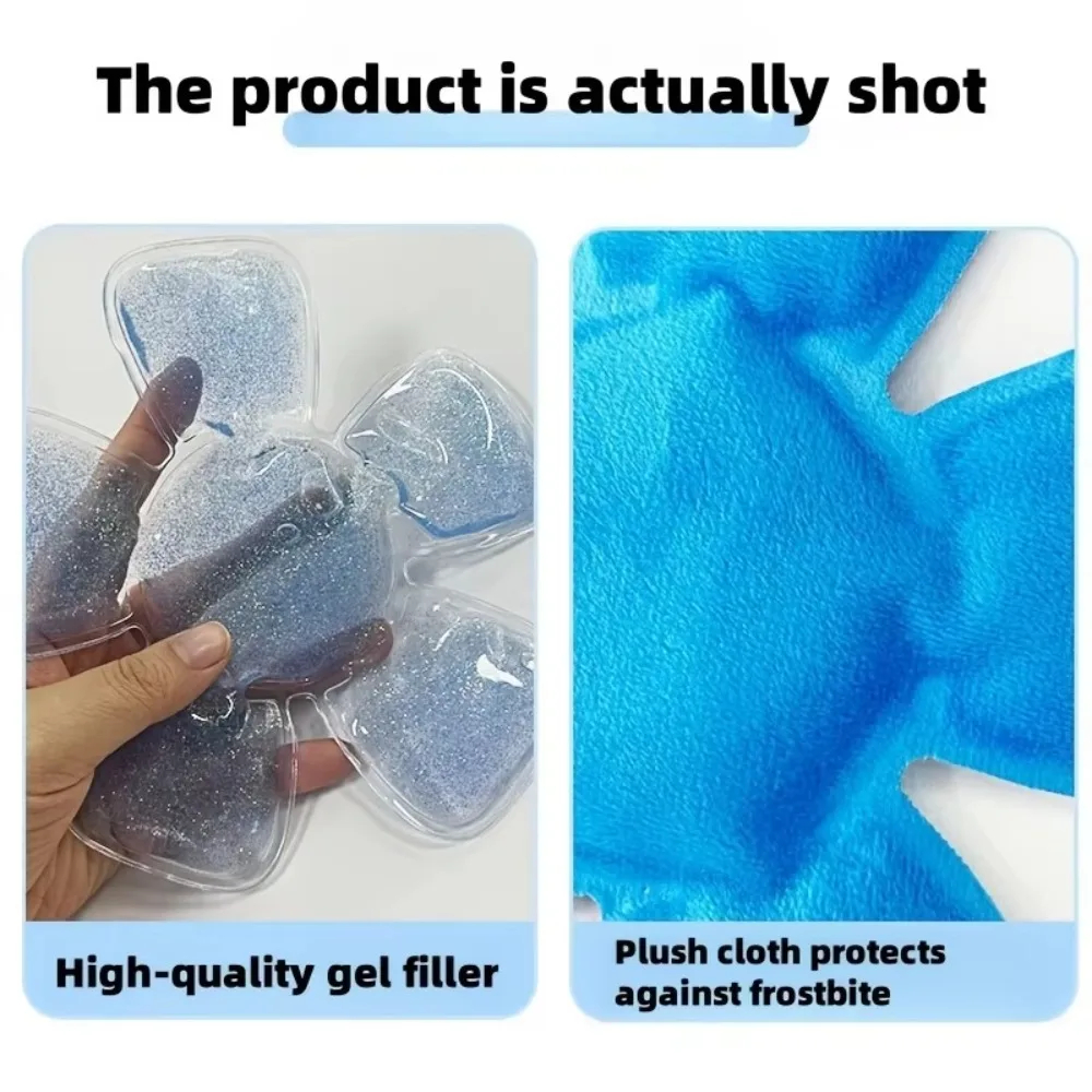 Cold Pack Ice Gel - Blue PVC Gel Ice Pack -