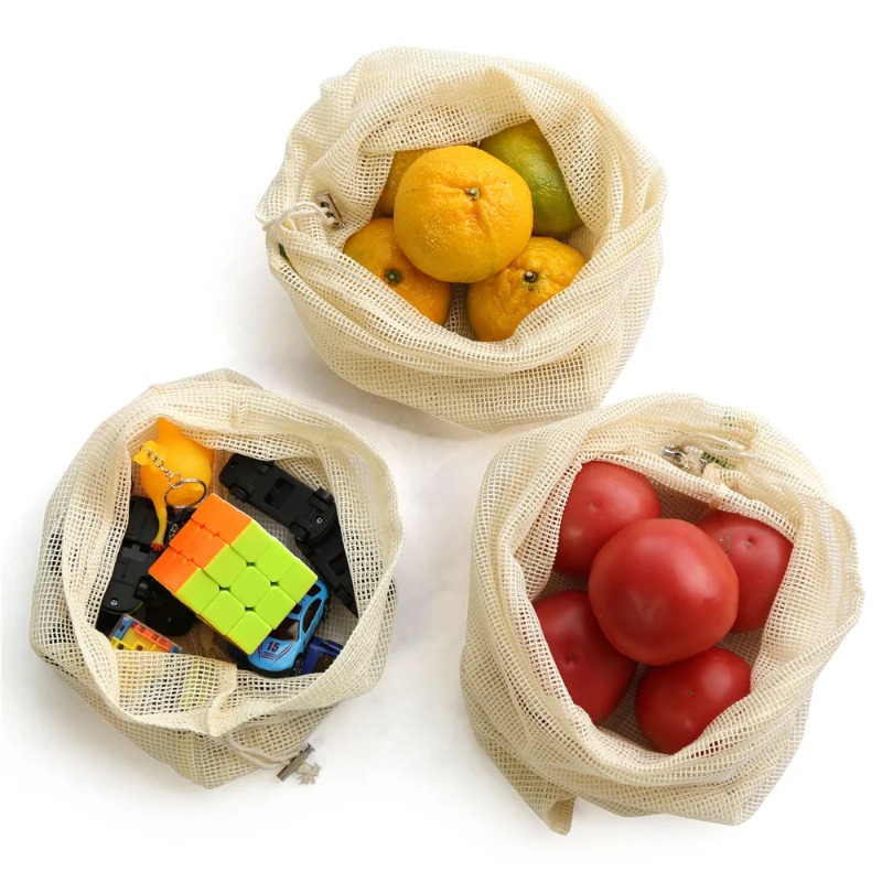 Biodegradable fruit mesh bag   - Food Storage Net 评论和价格