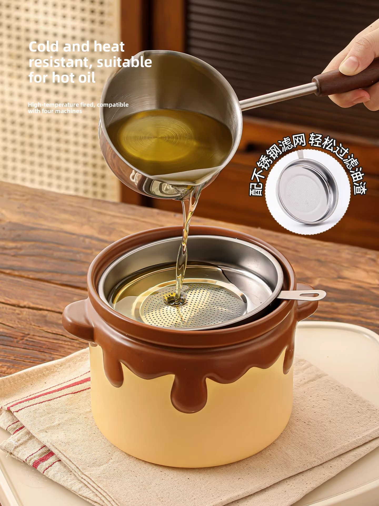 Food Grade Ceramic Pig Fat Jar - Food Storage And Temperature 评论和价格