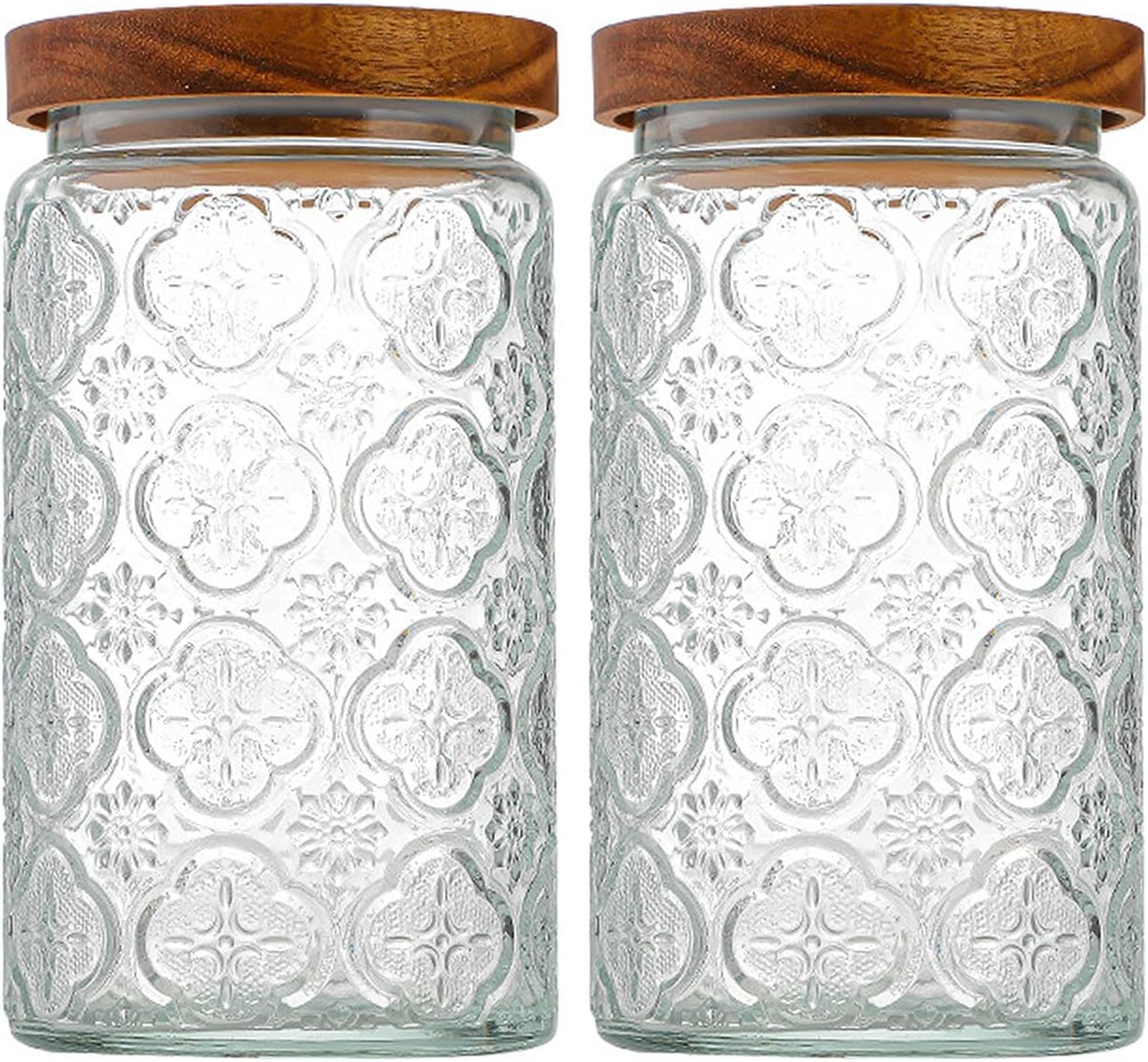 35oz/1000ml Glass Storage Jars - Food Storage In The Kitchen 评论和价格