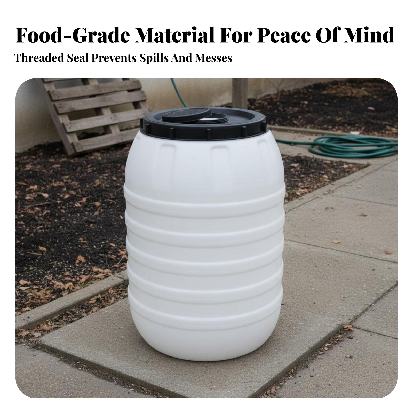 Food Grade Plastic Barrel Airt - Food Storage For 评论和价格