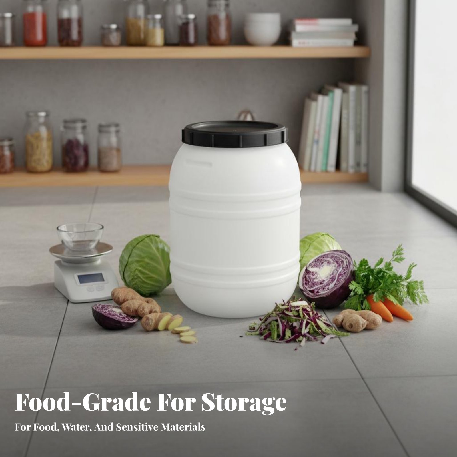 Food Grade Plastic Barrel Airt - Food Storage For 评论和价格