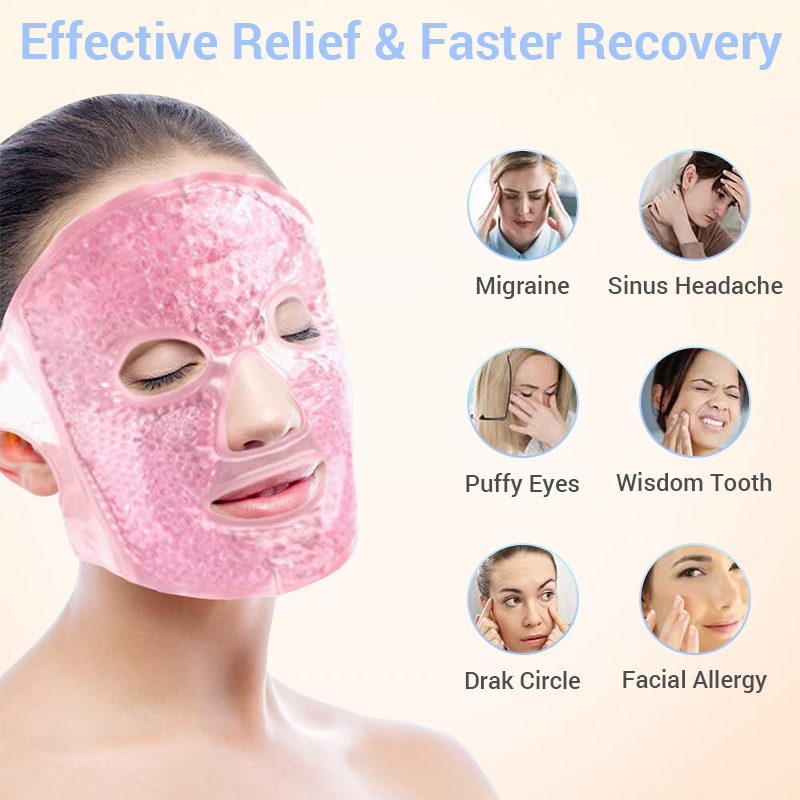 Ice Mask Cold Face Eye Mask Ic - Cold Pack Ice Gel 评论和价格