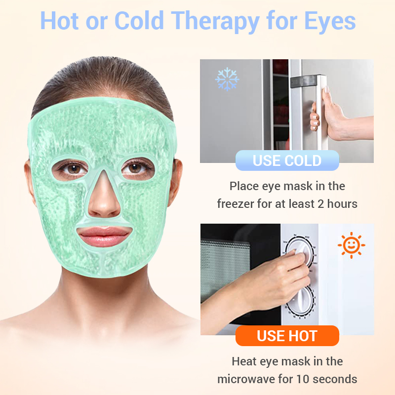 Ice Mask Cold Face Eye Mask Ic - Cold Pack Ice Gel 评论和价格