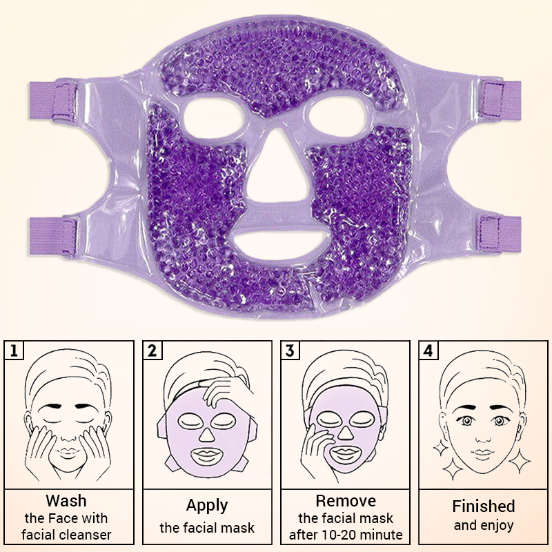 Ice Mask Cold Face Eye Mask Ic - Cold Pack Ice Gel 评论和价格