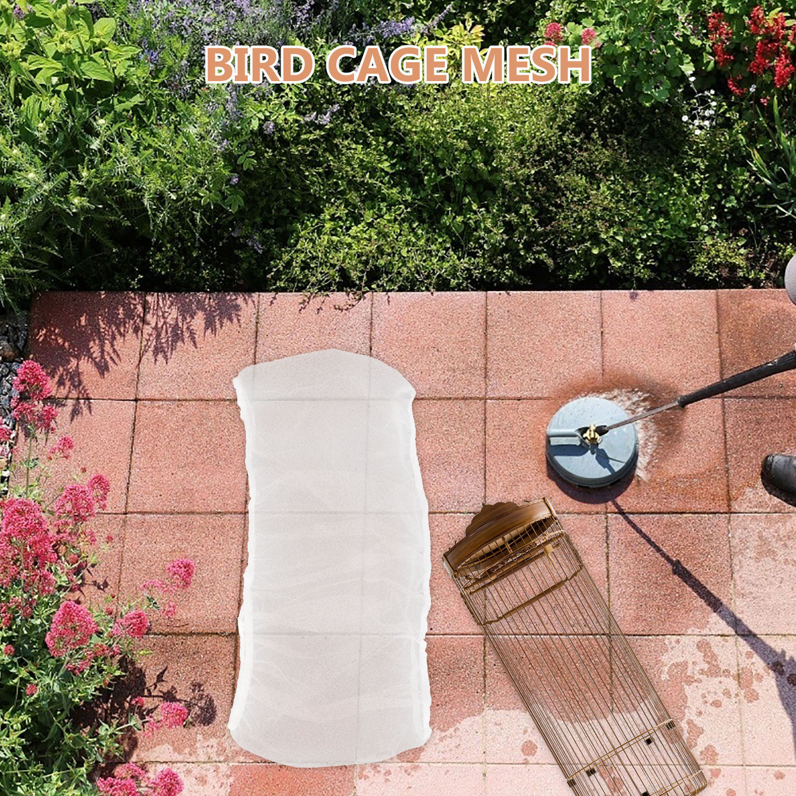 Bird Cage Cover Mesh Netting F - Food Storage Net 评论和价格