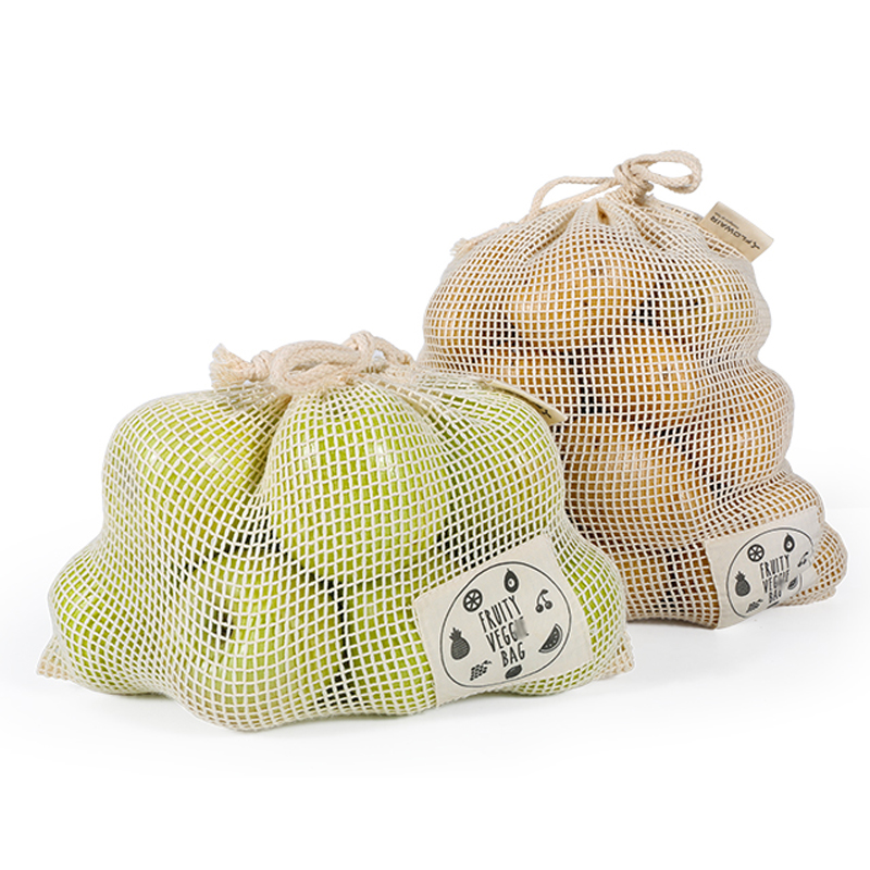6/10 Packs Organic Cotton Reus - Food Storage Net 评论和价格