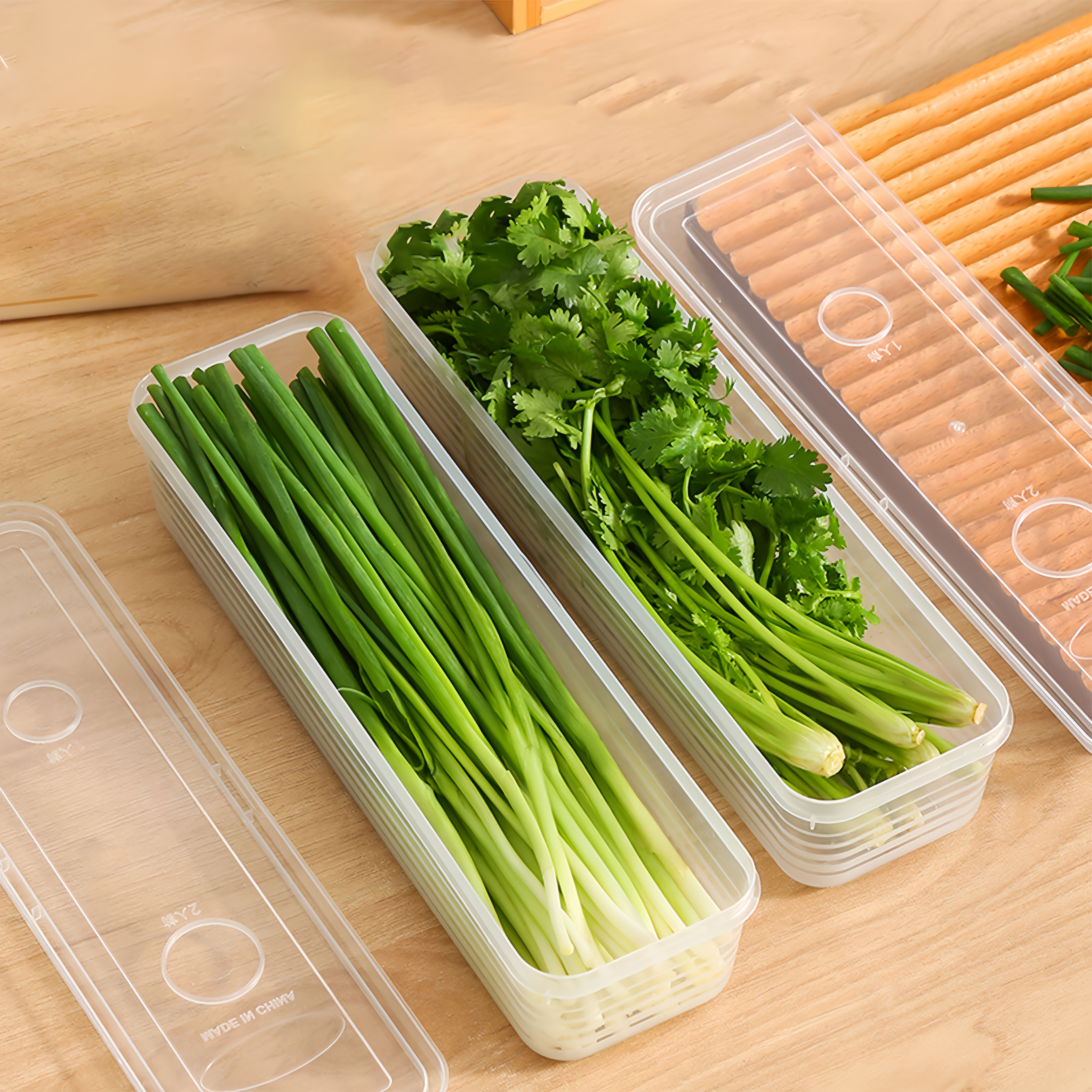 2/4/6pcs Food Vegetable Storag - Food Storage Unit 评论和价格