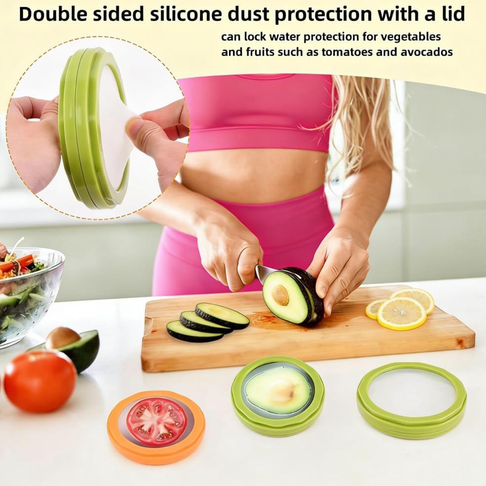Avocado Saver 4-Piece Kitchen  - Food Storage Home 评论和价格