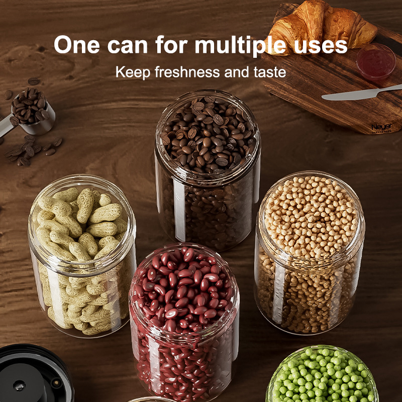 Transparent Glass Coffee Beans - Food Storage Vacuum 评论和价格