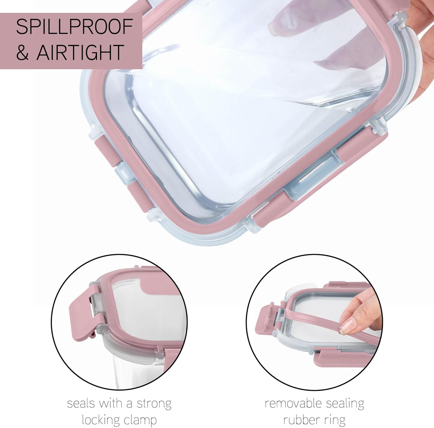 32-Pc Borosilicate Glass Food  - Food Storage Containers Glass 评论和价格
