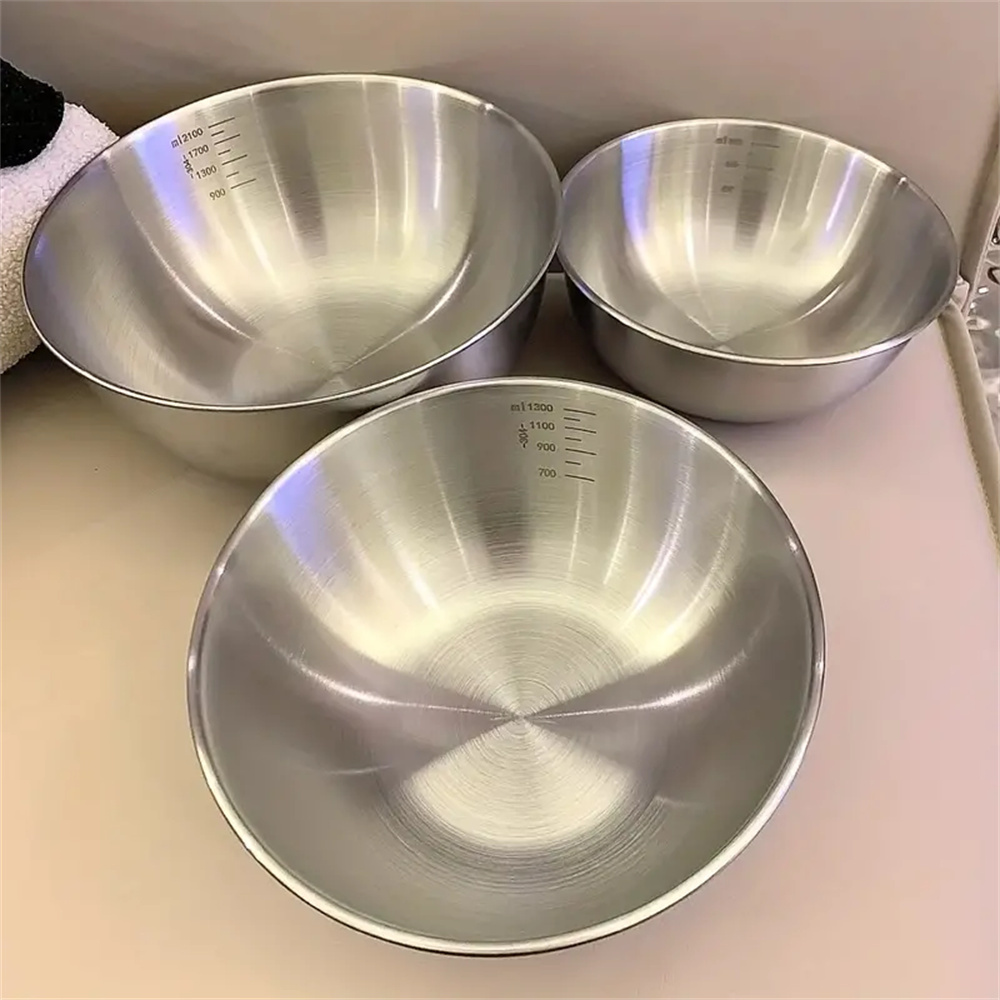 1-3 Stainless Steel Bowl Set w - Food Storage Home 评论和价格