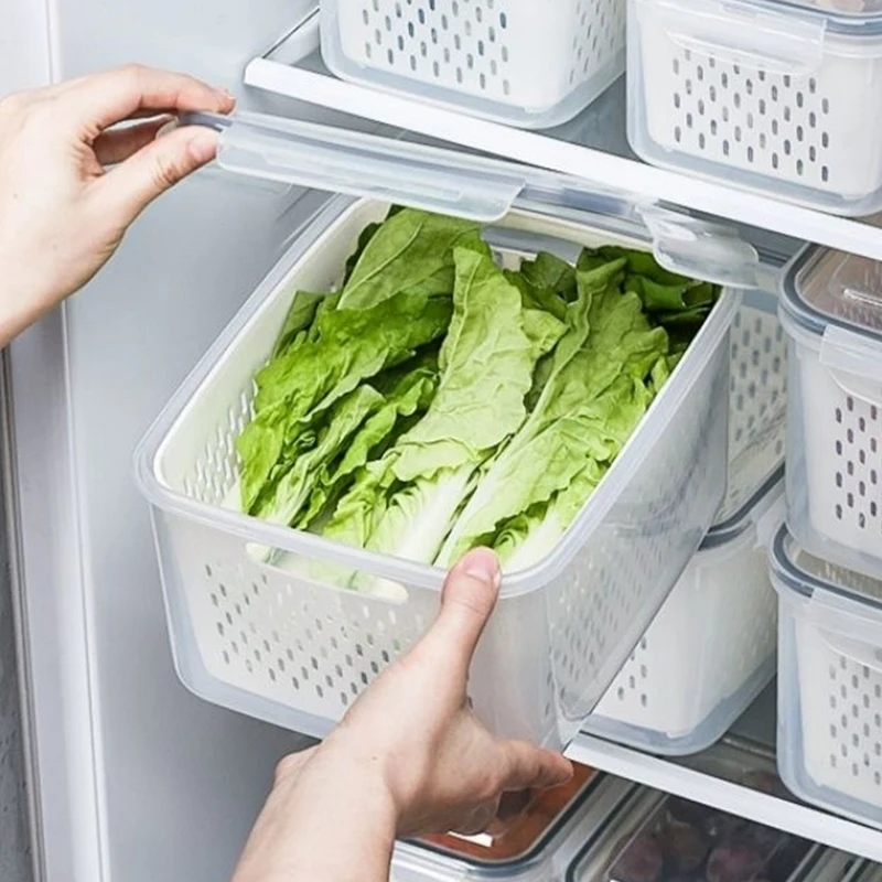 Refrigerator Storage Box, Drai - Food Storage And Preservation 评论和价格