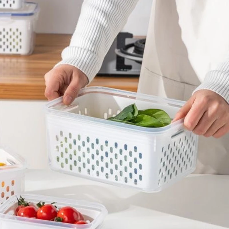 Refrigerator Storage Box, Drai - Food Storage And Preservation 评论和价格