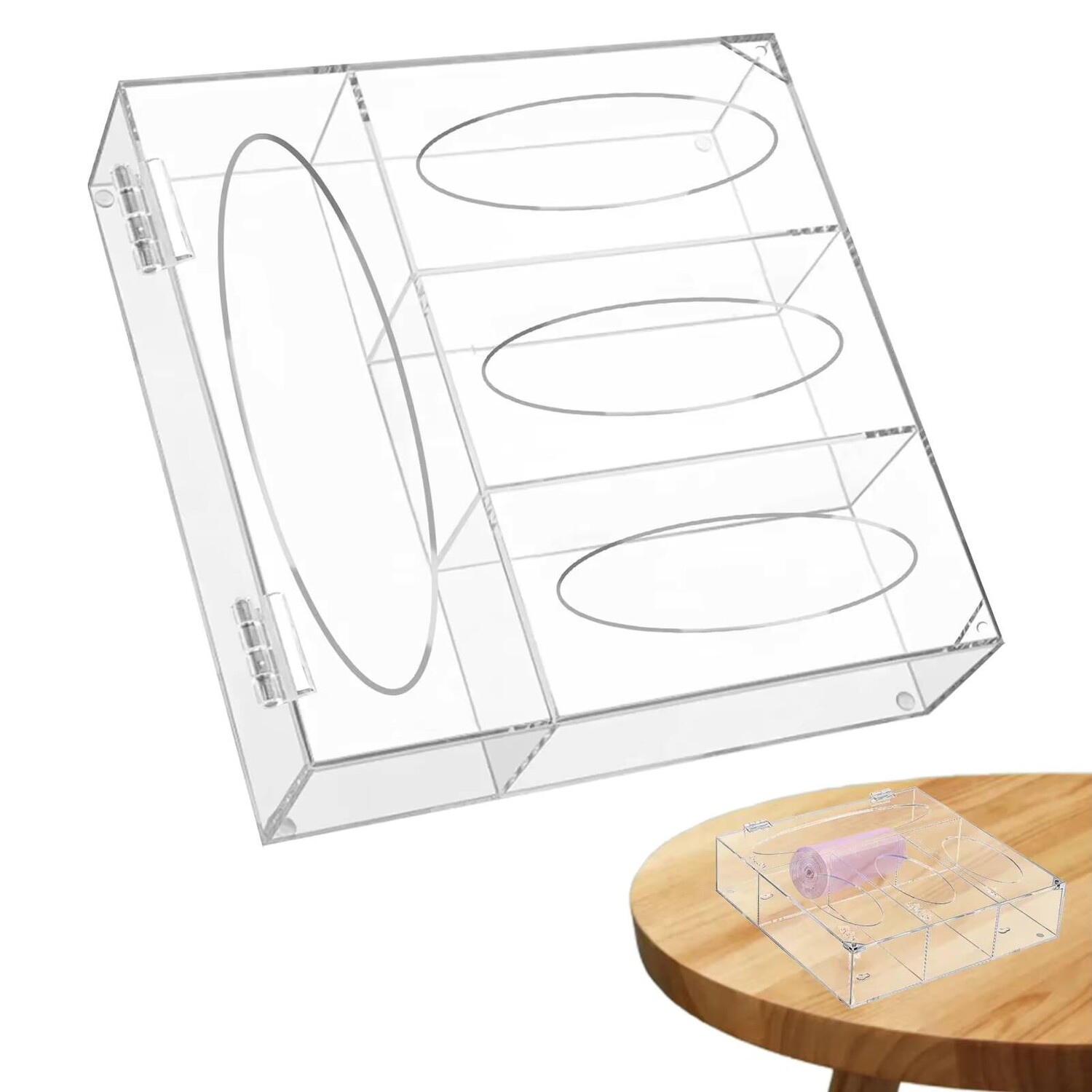 4 Layers Cleaning Storage Orga - Food Storage Lock Box 评论和价格