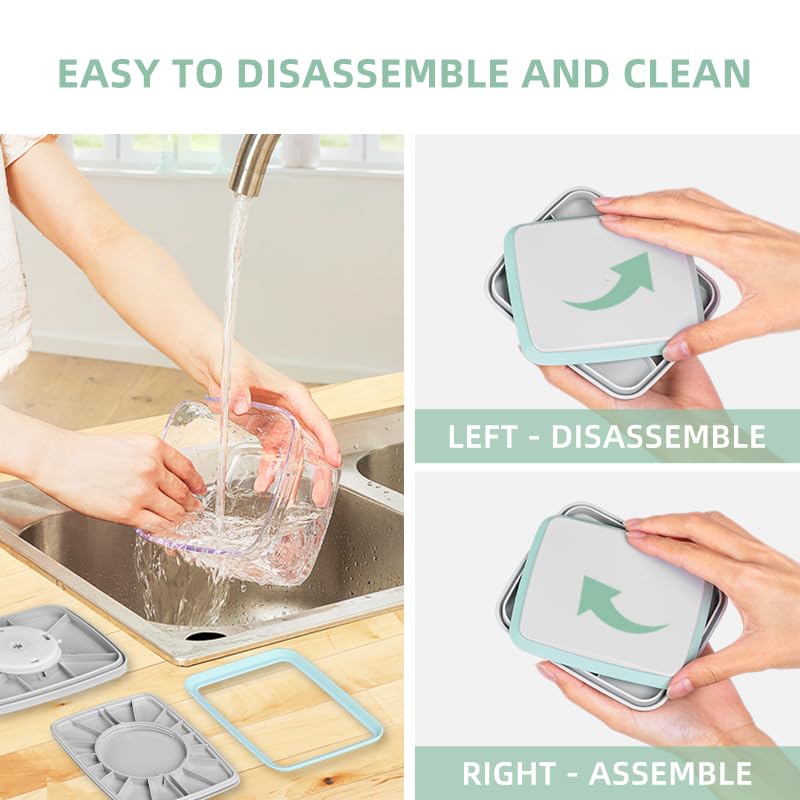 Ankou 3Pcs 1.2L Pop Airtight F - Food Storage In The Kitchen 评论和价格
