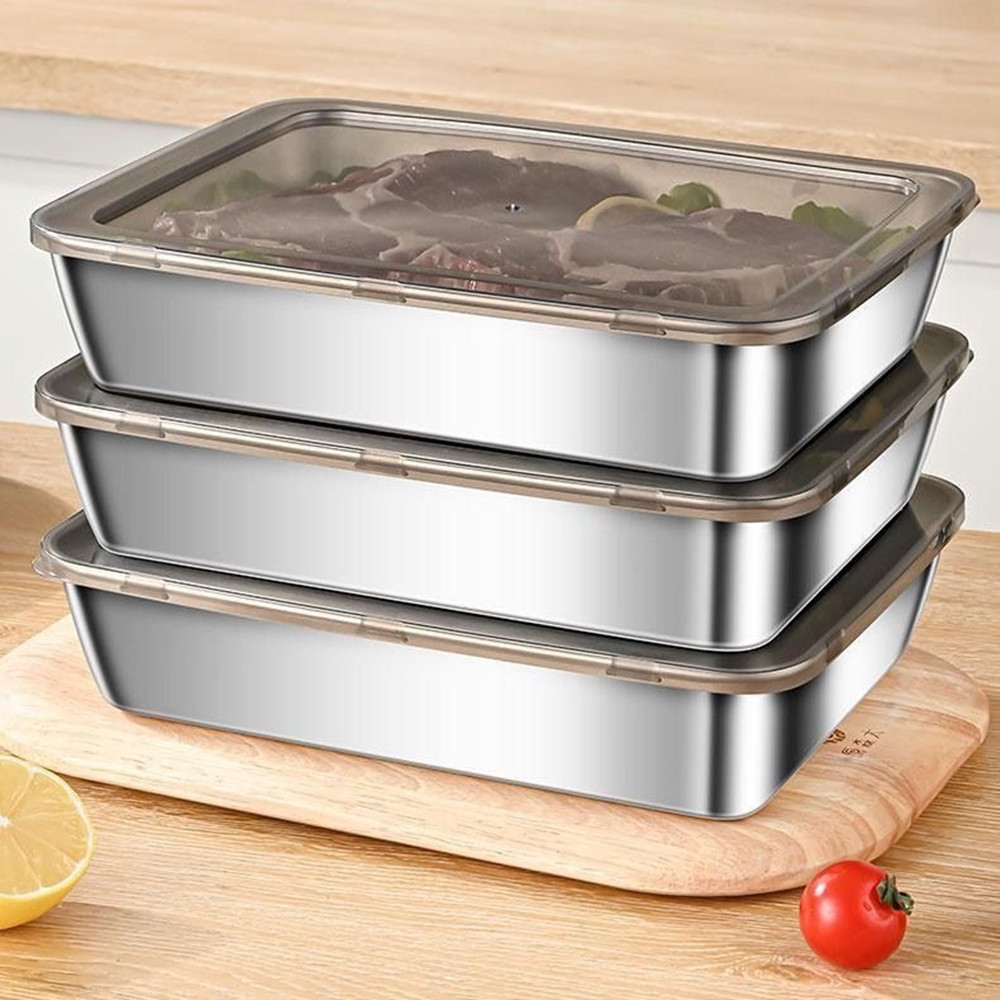 2026 3pcs 5pcs Stainless Steel - Food Storage Home 评论和价格
