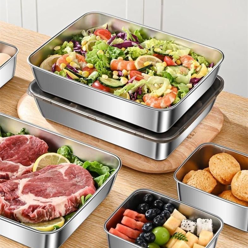 2026 3pcs 5pcs Stainless Steel - Food Storage Home 评论和价格