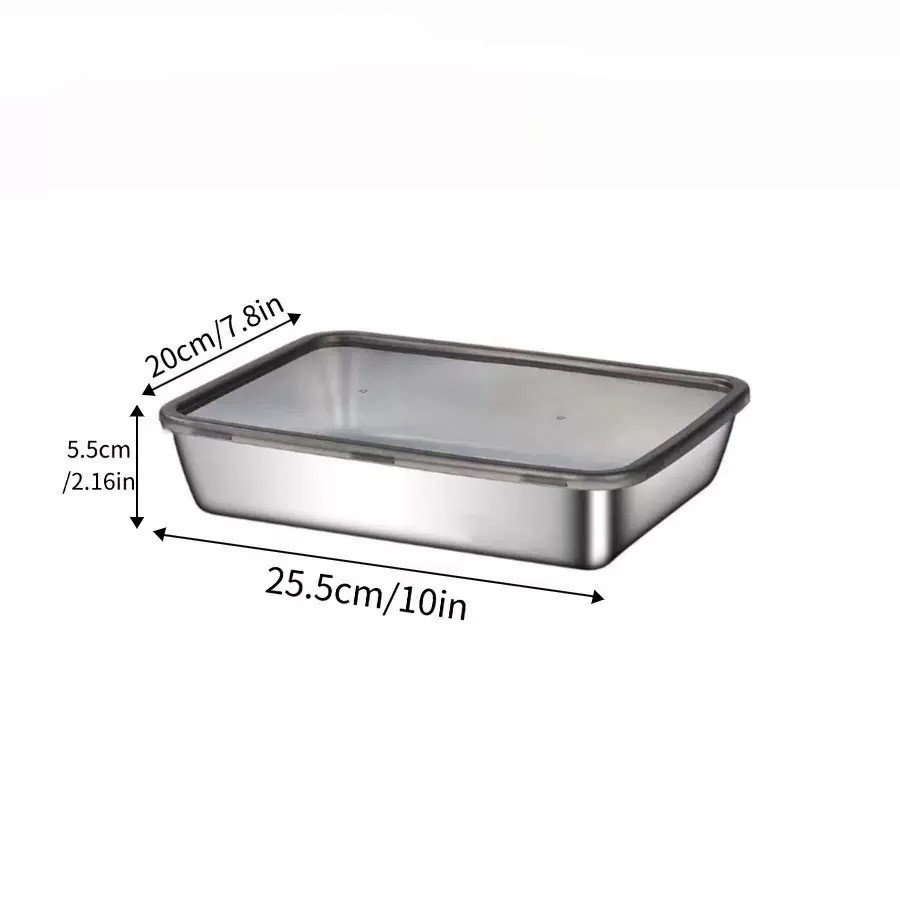 2026 3pcs 5pcs Stainless Steel - Food Storage Home 评论和价格