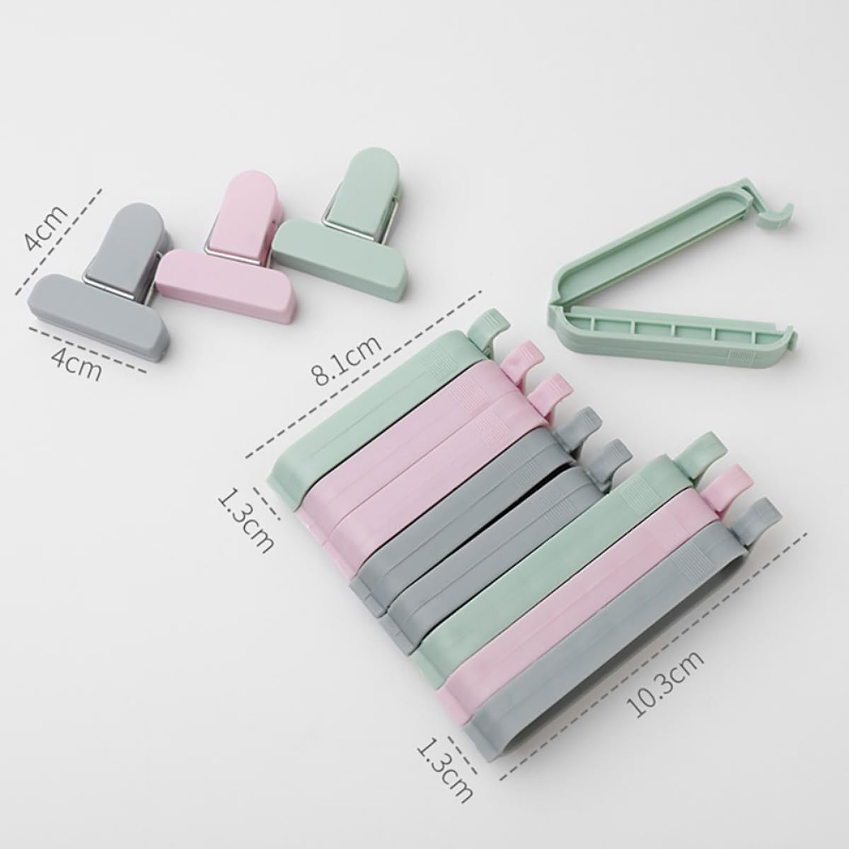 12pcs Plastic Bag Clips Sealin - Food Storage Home 评论和价格