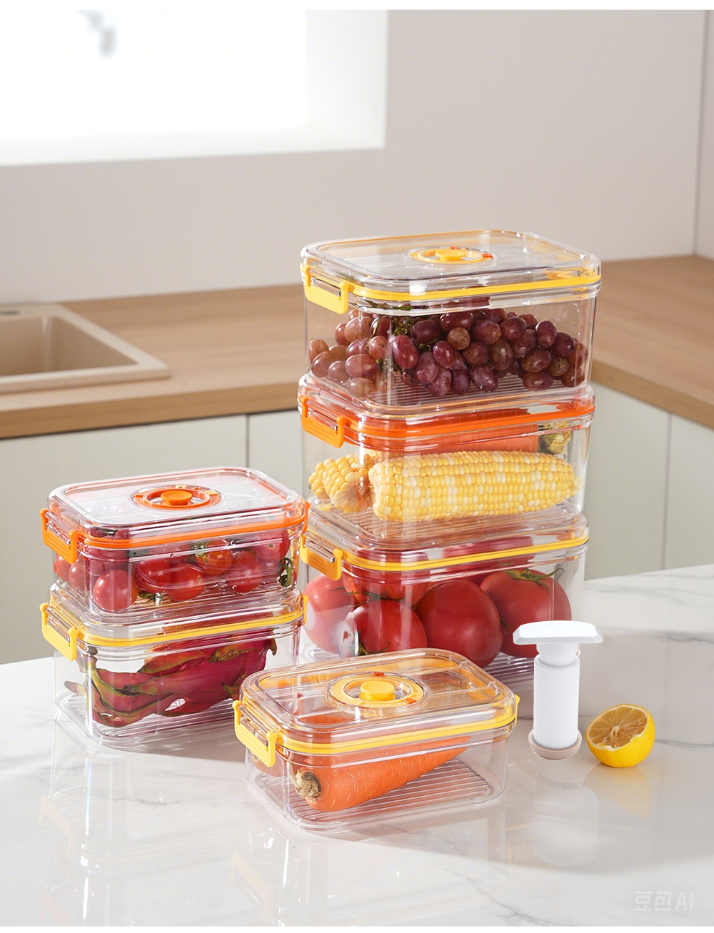Vacuum Fresh-keeping Box Refri - Food Storage Vacuum 评论和价格