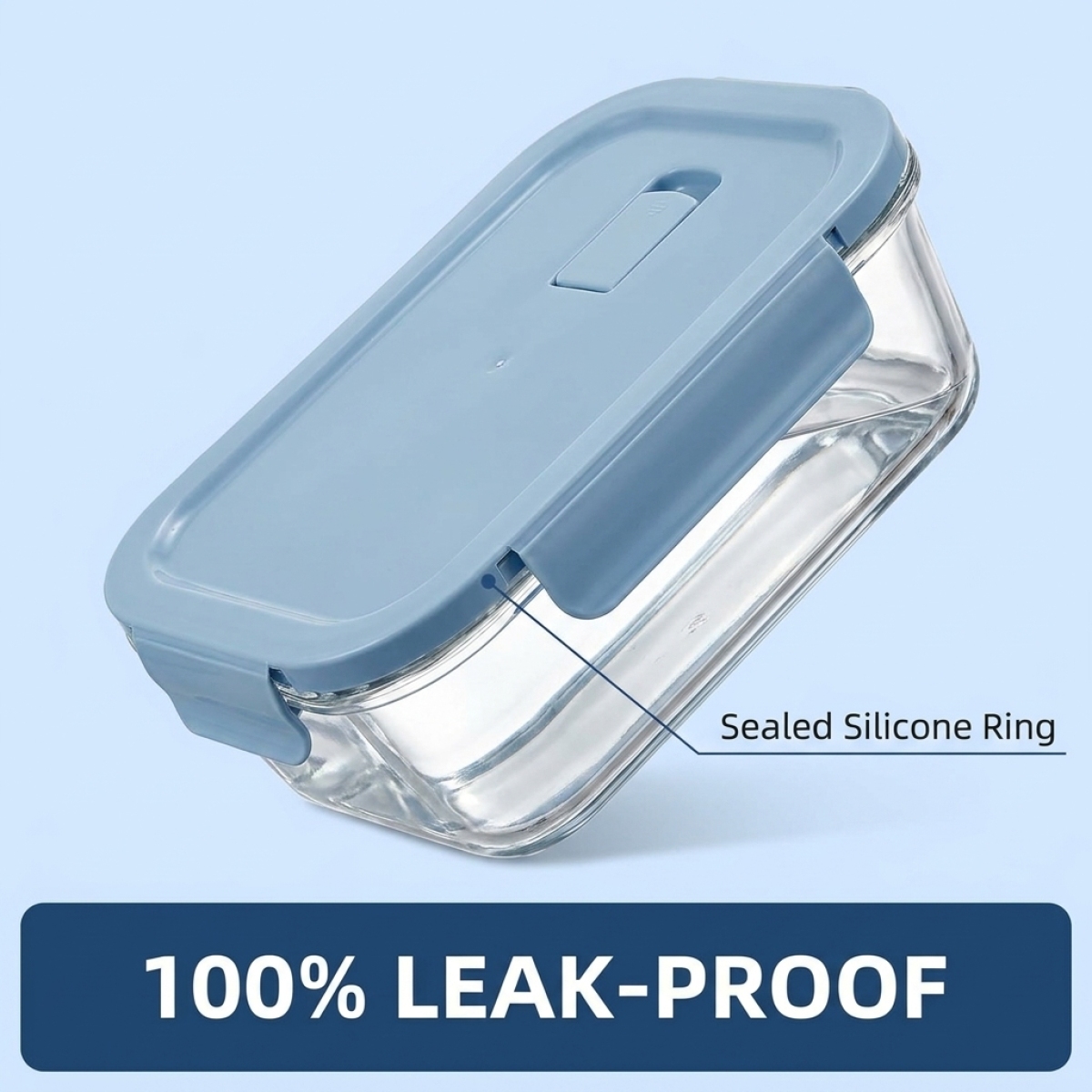 Sky Blue Glass Food Storage Co - Food Storage Home 评论和价格