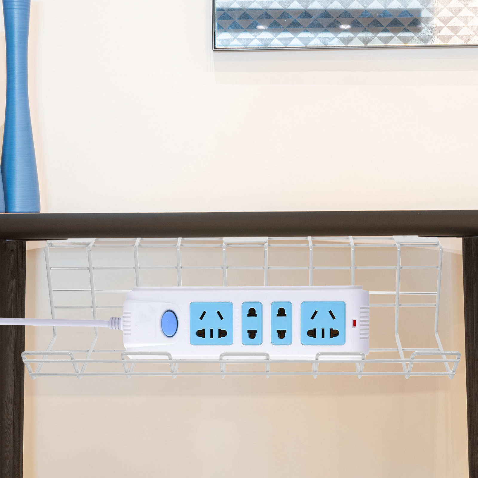 2Pcs Under Desk Cable Manageme - Food Storage Home 评论和价格