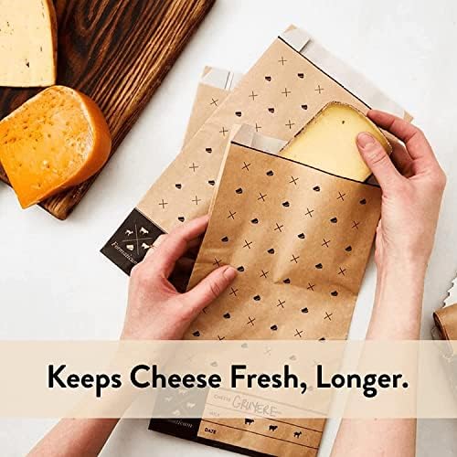 - 30-Pack Cheese Storage Bags  - Cheese Storage Wax 评论和价格