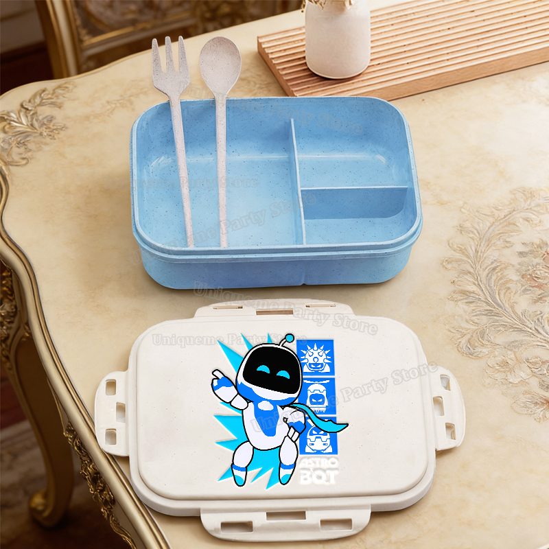 Game Astrobots Kids Bento Box  - Xmas Food Storage Containers 评论和价格