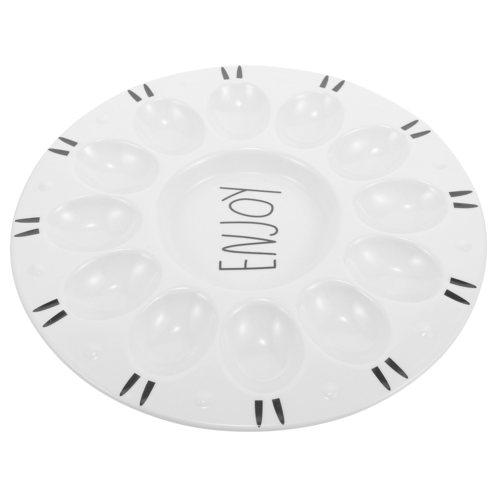 1pc Easter Egg Dish Ceramic Eg - Food Storage For Restaurant 评论和价格