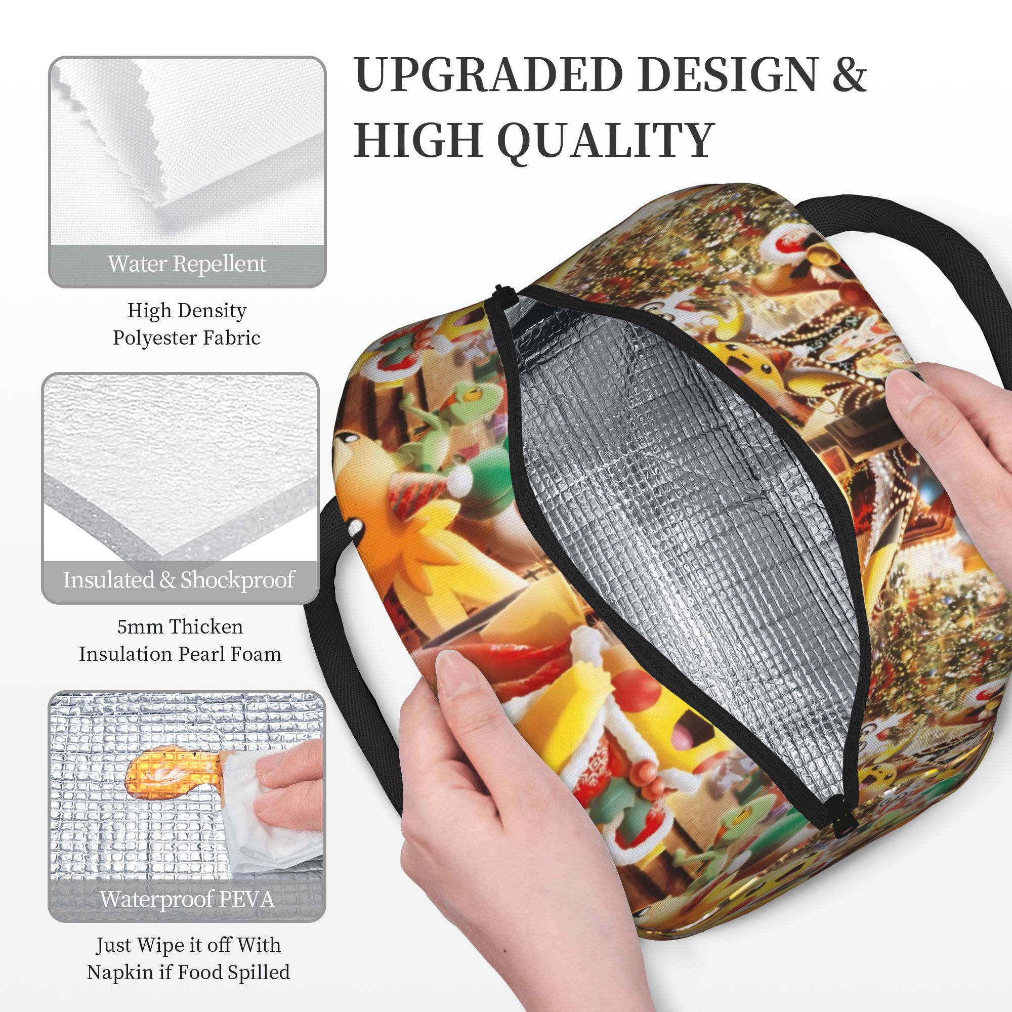 Pokemon Christmas Xmas Insulat - Xmas Food Storage Containers 评论和价格