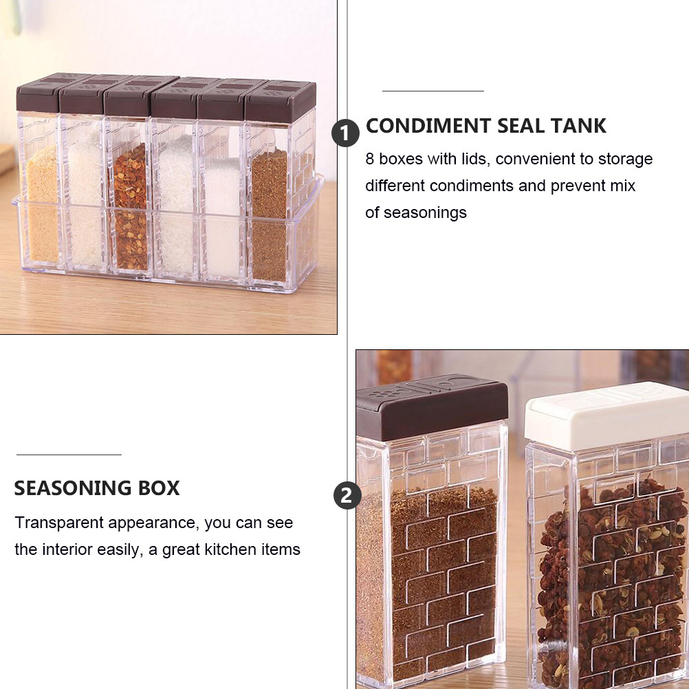 8Pcs Premium Food-Grade PP Box - Food Storage In The Kitchen 评论和价格