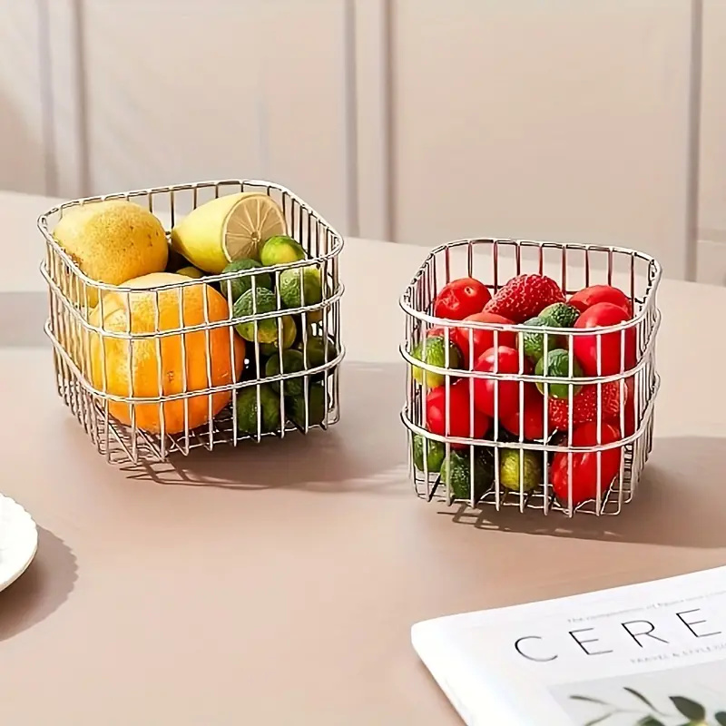 Desktop Square Storage Basket  - Food Storage Net 评论和价格