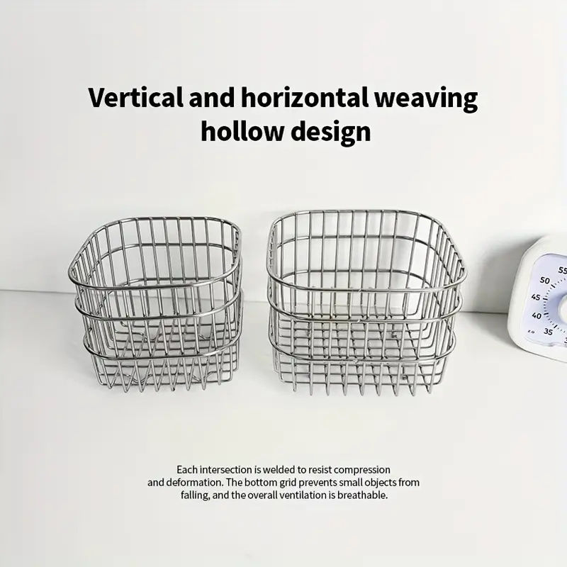 Desktop Square Storage Basket  - Food Storage Net 评论和价格
