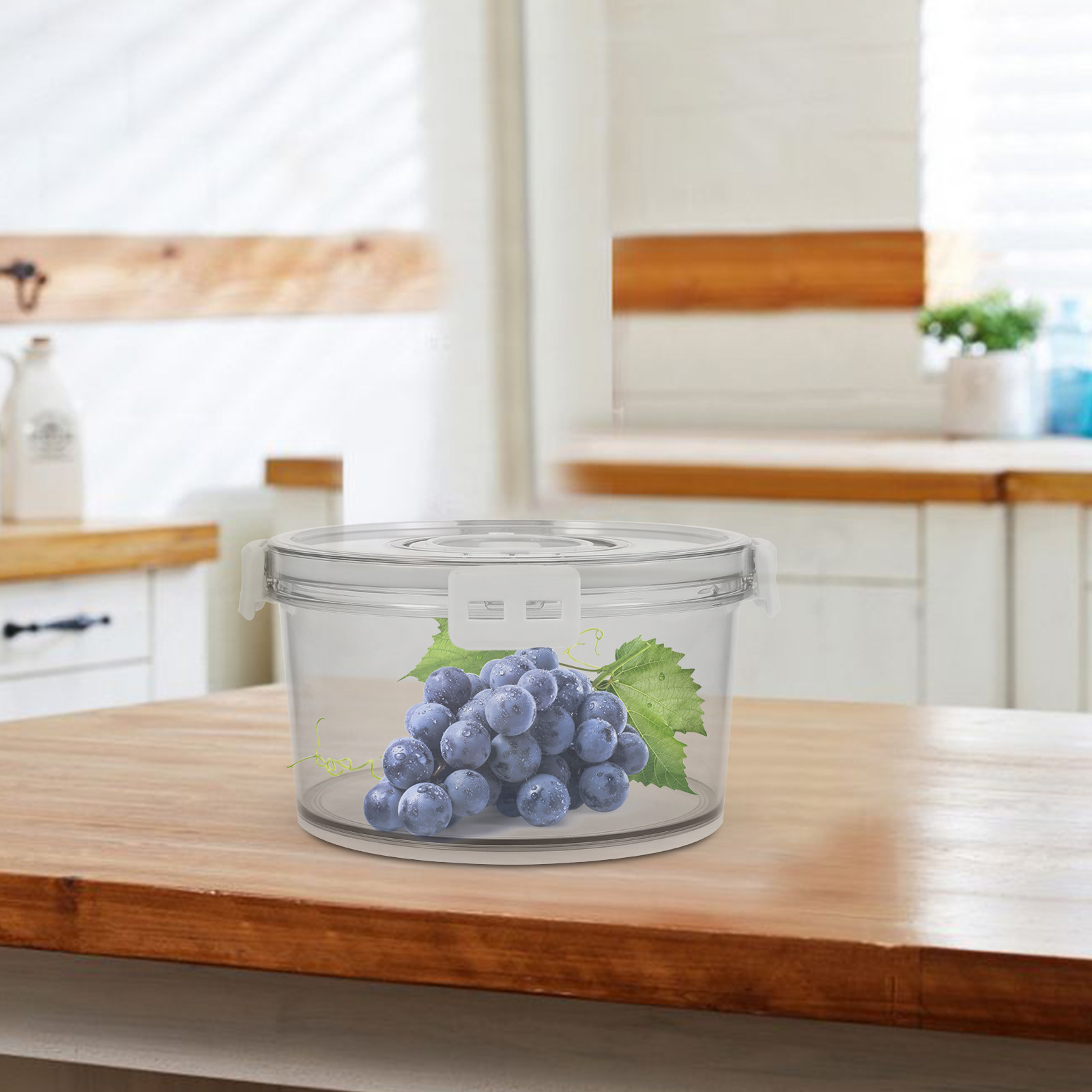 Round Timing Food Storage Box  - Food Storage Lock Box 评论和价格