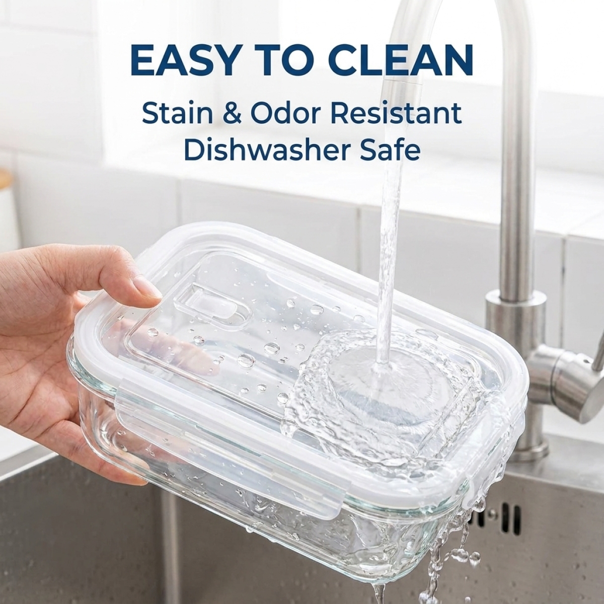 High Borosilicate Glass Lunch  - Food Storage Containers Glass 评论和价格