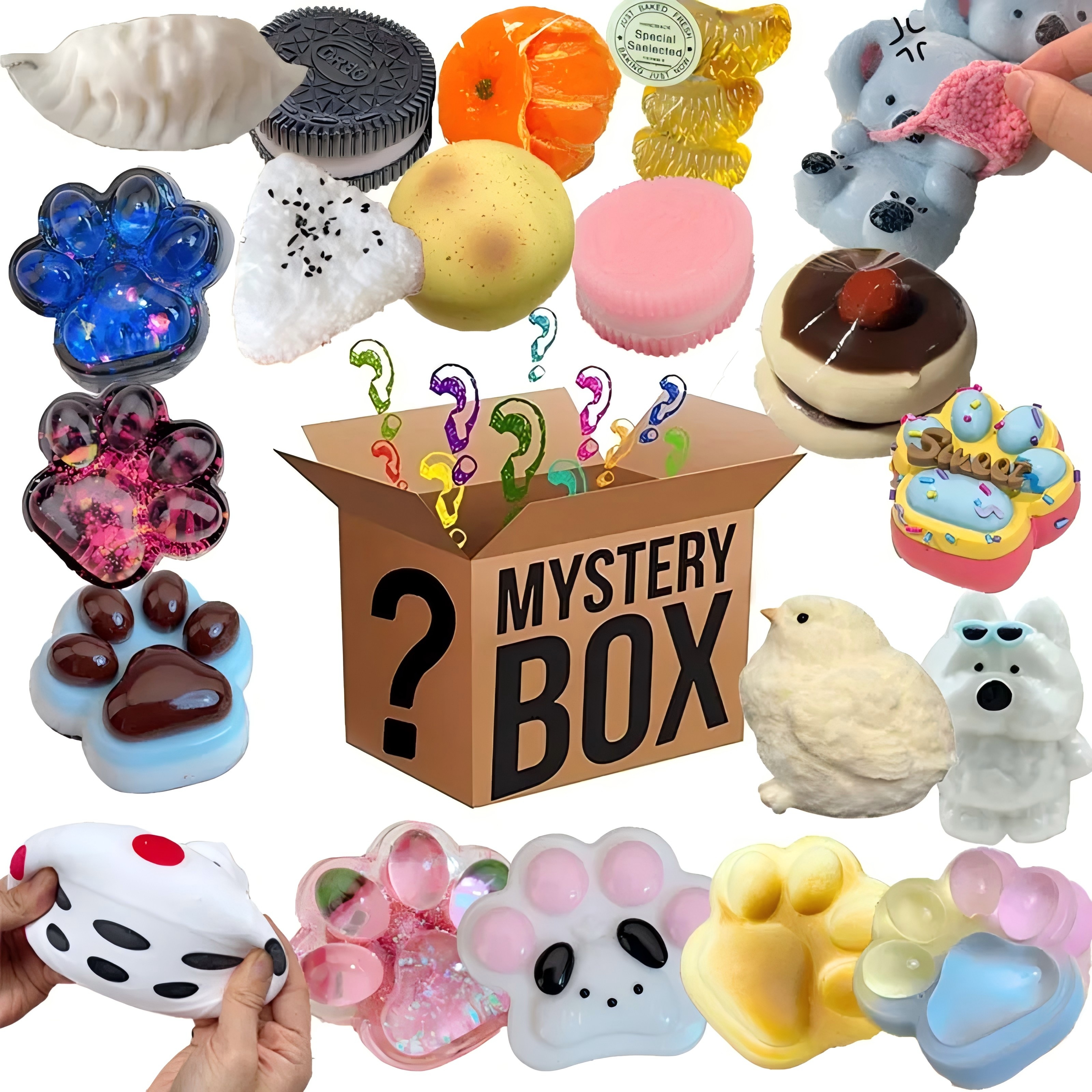 Mystery Fidget Toy Blind Box , - Food Storage Unit 评论和价格