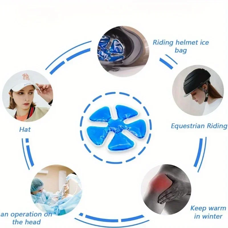 Blue PVC Gel Ice Pack - Adjust - Cold Pack Ice Gel 评论和价格