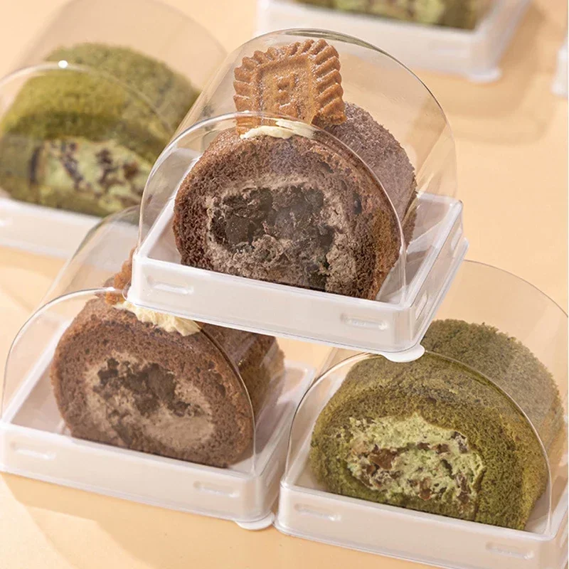 50pcs Mousse Cake Box With Lid - Xmas Food Storage Containers 评论和价格