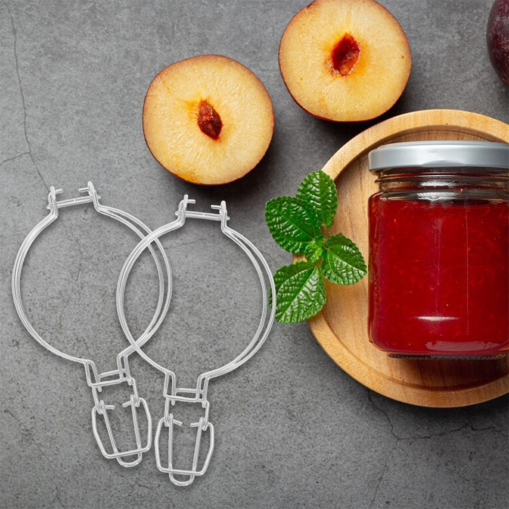 5Pcs Sealing Jar Metal Buckles - Food Storage And Preservation 评论和价格