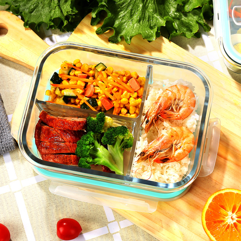 Glass Fresh-Keeping Box high B - Food Storage Containers Glass 评论和价格