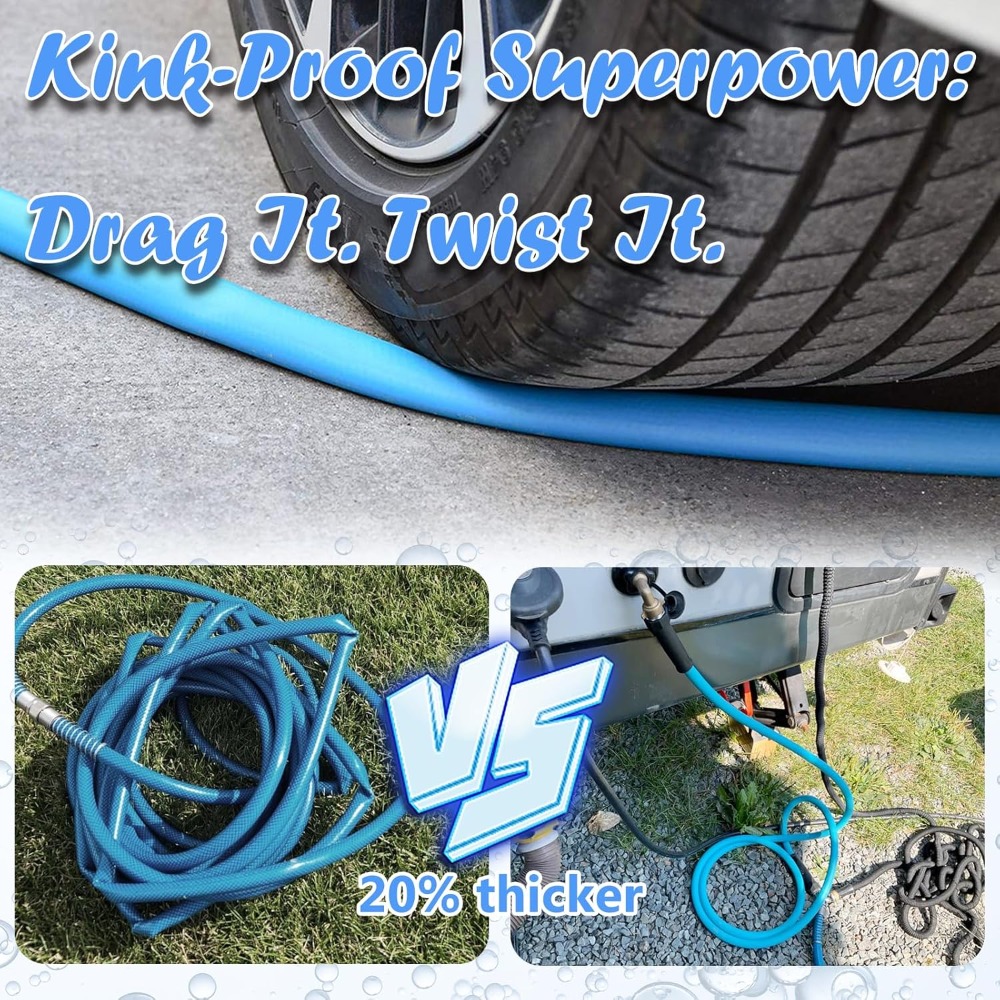 75FT RV Water Hose with Strain - Food Storage And 评论和价格