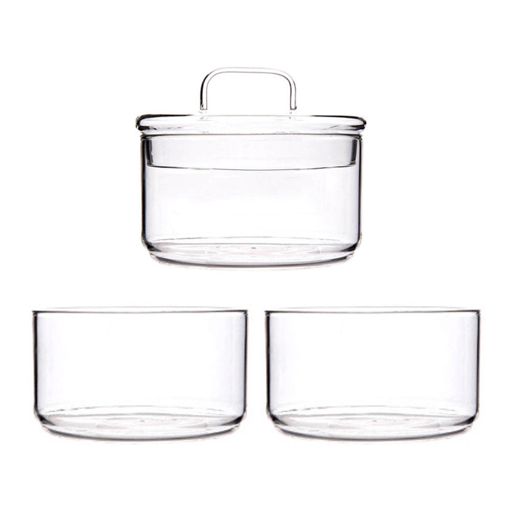 1Set Transparent Food Storage  - Food Storage Containers Glass 评论和价格