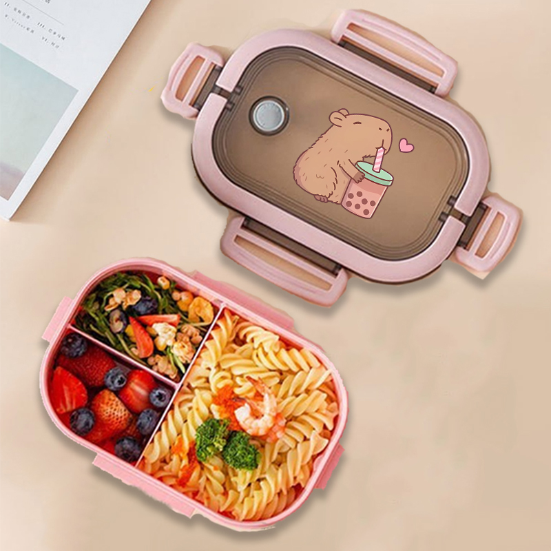 Capybara Bento Lunch Box Anime - Food Storage In The Kitchen 评论和价格