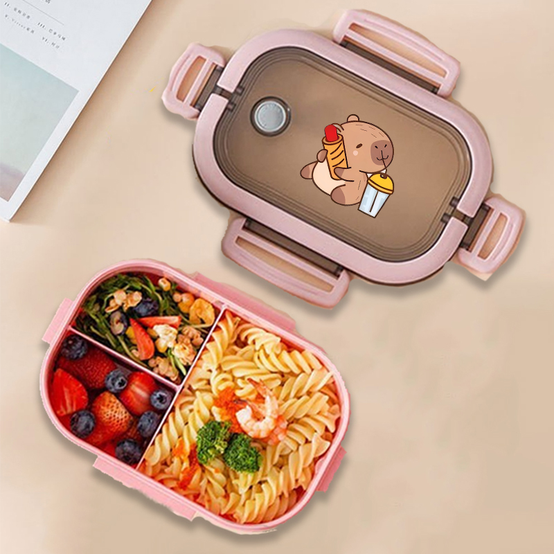 Capybara Bento Lunch Box Anime - Food Storage In The Kitchen 评论和价格