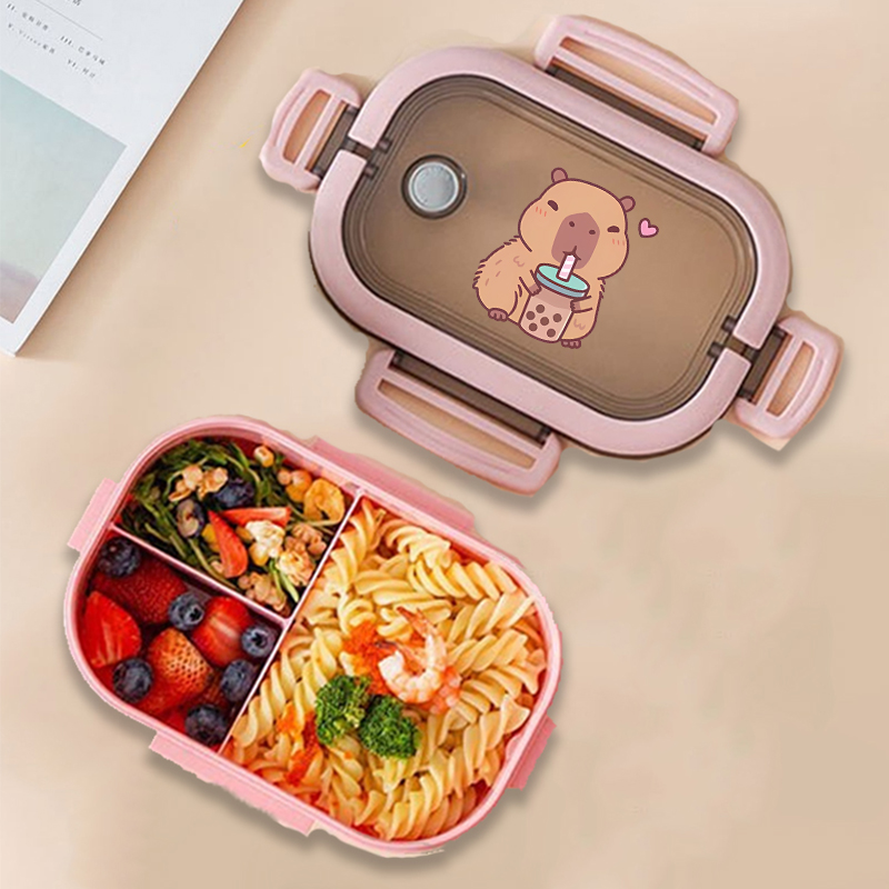 Capybara Bento Lunch Box Anime - Food Storage In The Kitchen 评论和价格